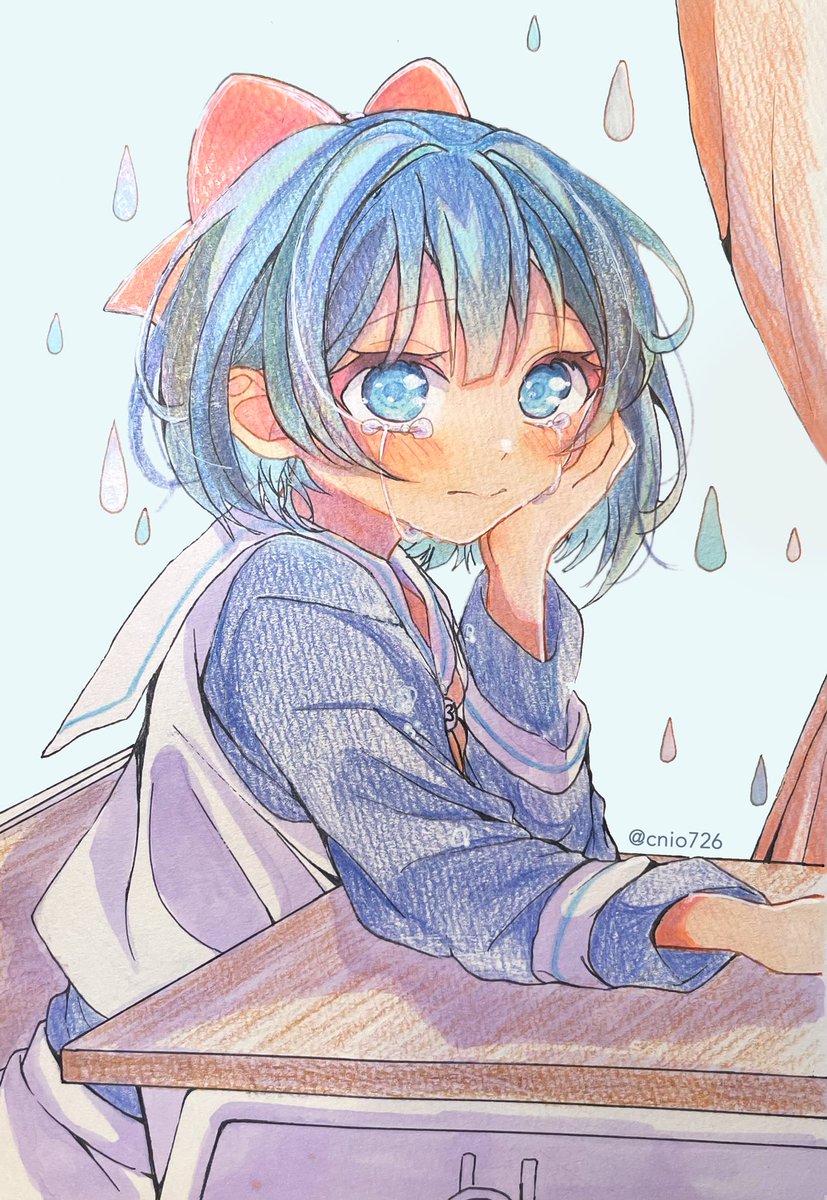 それでも雨は降るんだね ／ ツユ
 #それでも雨は降るんだね #ツユ #ツユファンアート #アナログイラスト