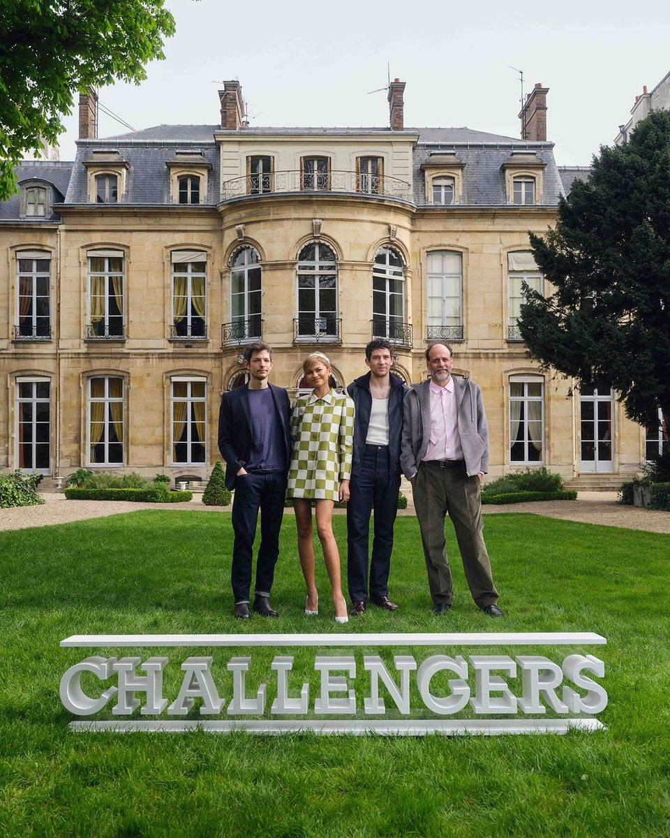 Zendaya, Josh O’Connor, Mike Faist, and the director of #ChallengersMovie, Luca Guadagnino, are setting every premiere on fire! 🔥💯✨🌟 Experience the movies that will leave you breathless at GSC today! 🥵 Secure your best seats now! 🎾