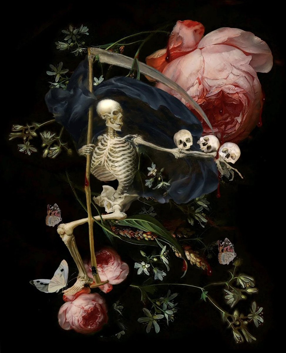 Life & Death of Roses #Art by Welder Wings