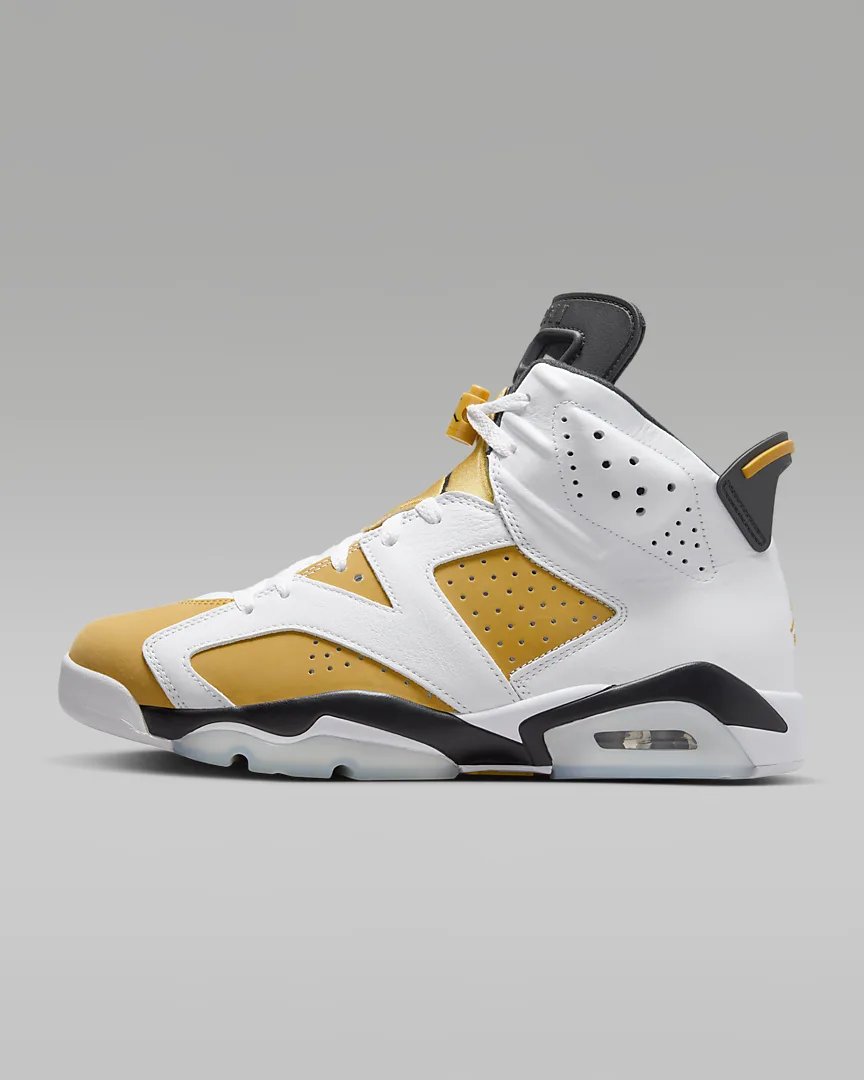 ON SALE $150 🚨 Ad: Jordan Retro 6 'Yellow Ochre' howl.me/cl77QglM7Hr use code JUST4MOM for an extra 25% off