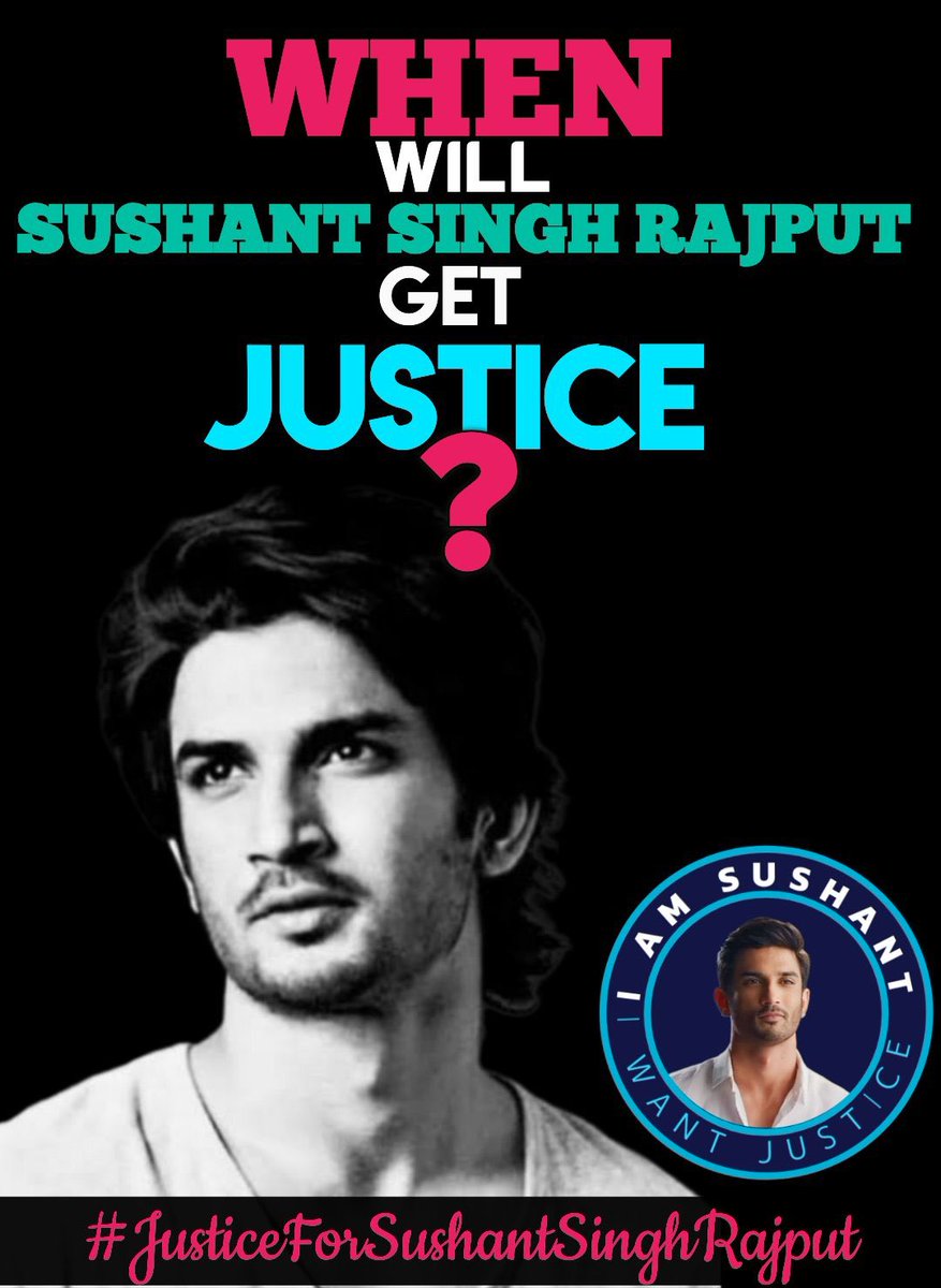 Stop Saving Culprits InSSRCase 🔥 Sushant Singh Rajput was an youth icon in truest sense, who was brutally murdered ‼️ To the team CBI @CBIHeadquarters @Copsview In keeping silent about evil, You are implanting it, & it will rise up a thousand fold in the future. When you…