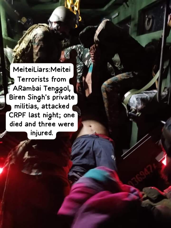 MeiteiMilitants consistently propagate lies and shift the blame for their own brutal atrocities onto KukiZo.Notably,since May 2023,both state and central governments have aligned with the Meiteimilitants,#ArambaiTenggolMilitants supporting their orchestrated violence against the…