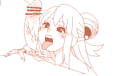 「根元を締めて責めるアクアさま 」|いさみ🇯🇵🔞のイラスト