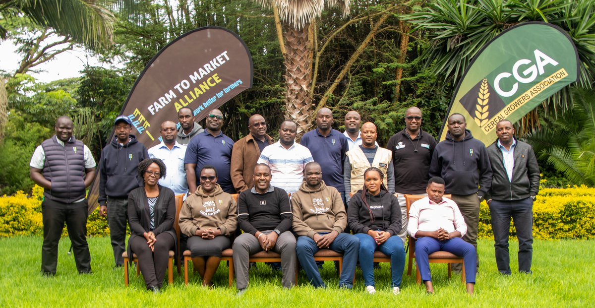 It's a wrap 🙌 ! The Farm to Market Alliance, WFP-FtMA Team, along with the management team of their implementing partners Cereal Growers Association, convened in Naivasha for the Q1 Review and Management Meeting. The meeting's goal was to discuss critical issues and celebrate…