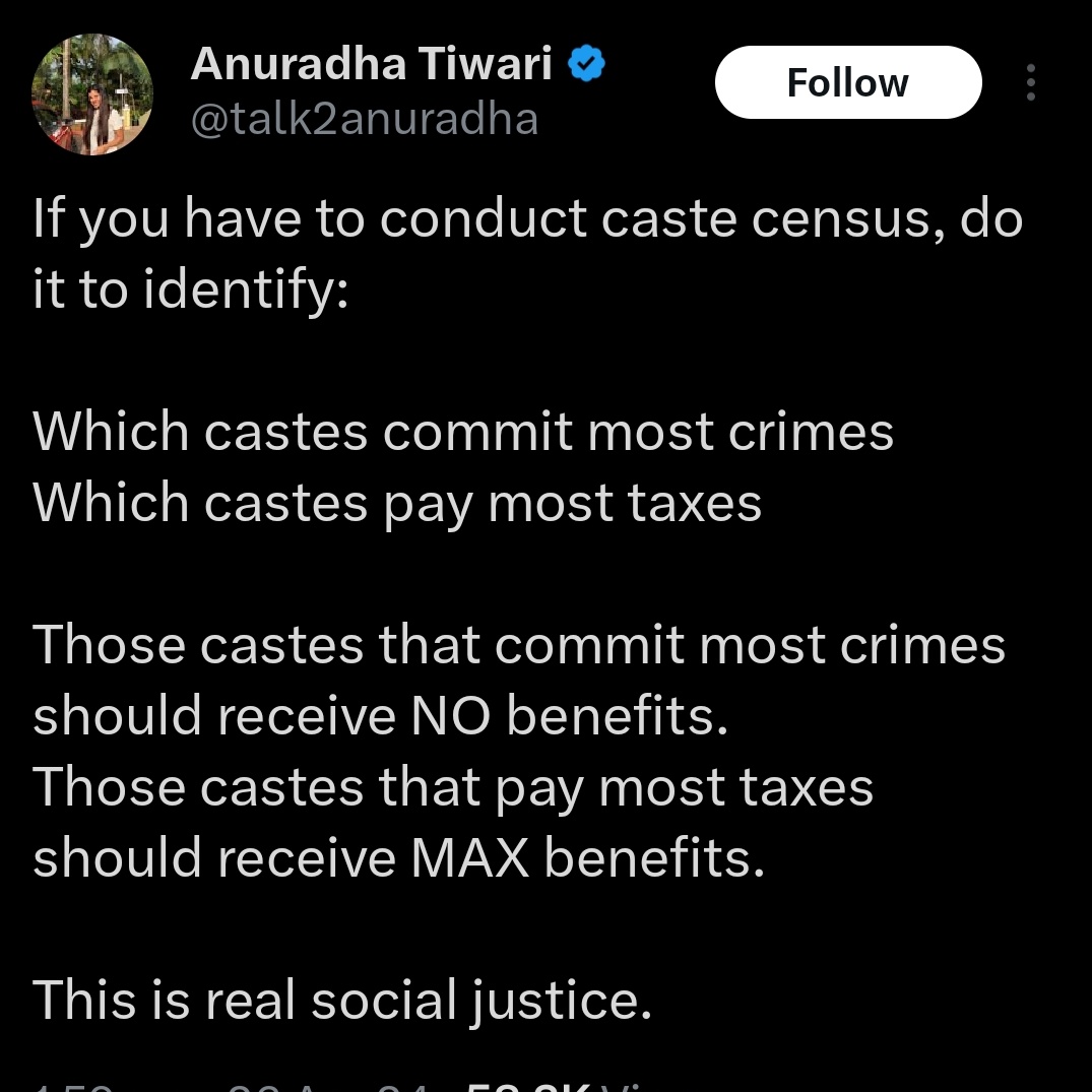DO CASTE CENSUS TO IDENTIFY - Caste-wise land ownership - How accessible private healthcare is for different castes - Rates of malnutrition among various castes - Representation of economically disadvantaged people from various castes in govt jobs