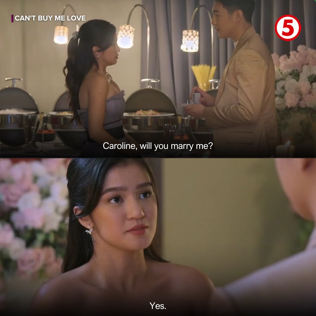 Is that your final answer, Caroline? 😔

#CantBuyMeLoveTV5
WEEKNIGHTS | 9:30PM
#TodoMaxPrimetimeSingko