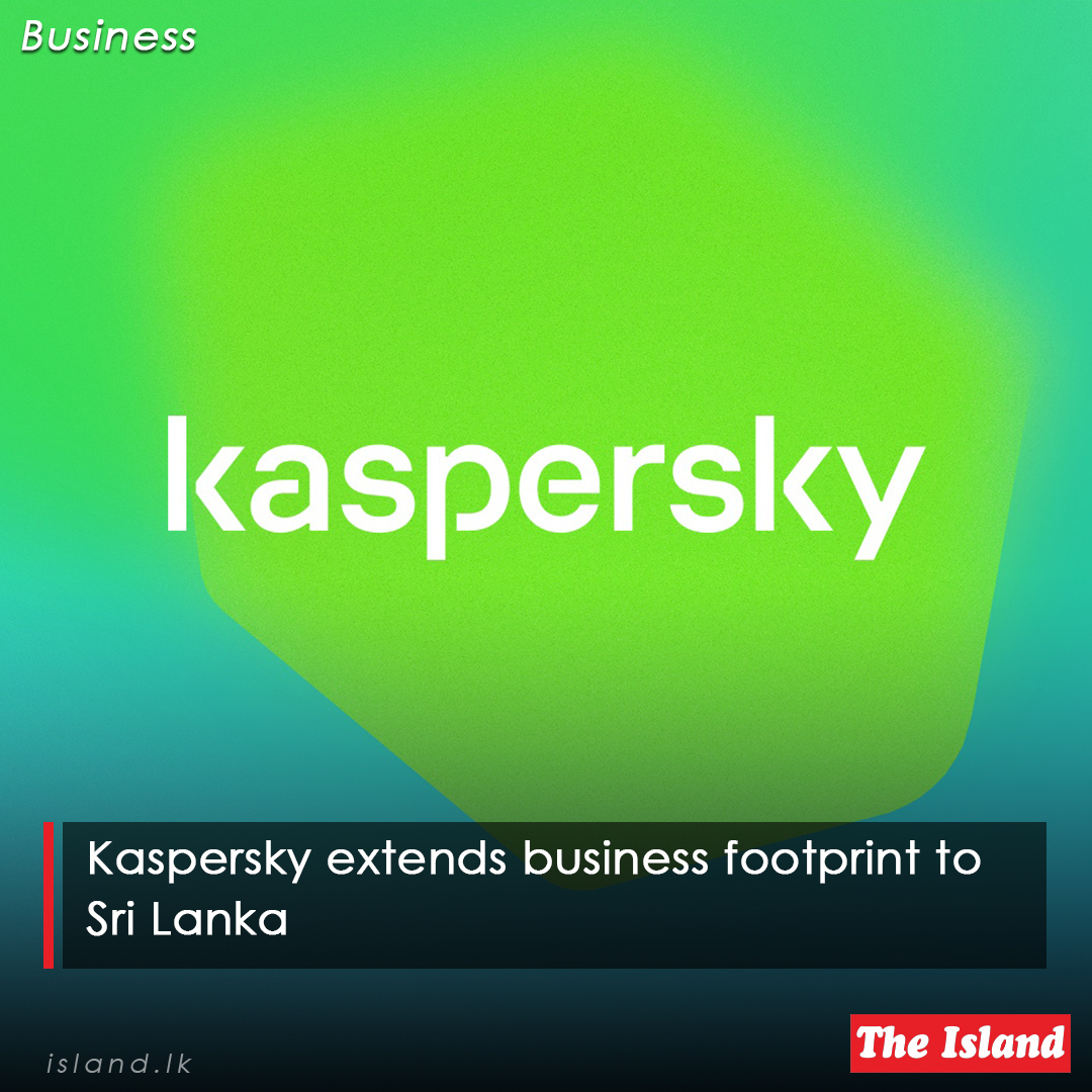 tinyurl.com/2vsxxt9r

Kaspersky extends business footprint to Sri Lanka

#TheIsland #TheIslandnewspaper #Kaspersky #globalcybersecurity #digitalprivacy