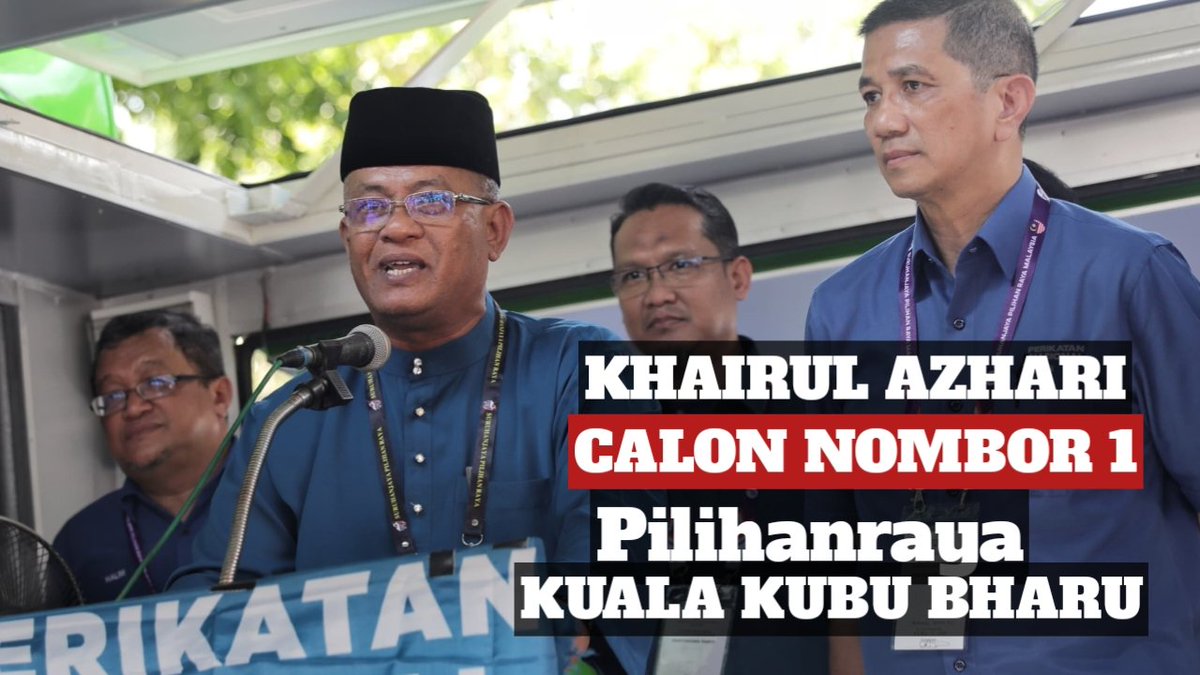 Khairul Azhari calon no 1 Perikatan Nasional di Kuala Kubu Bharu! AYUH!!!
