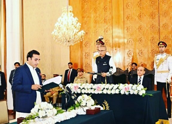 Two year to this historic day! 27 April 2022 - Our beloved leader took oath as Foreign Minister of Pakistan ❤🇵🇰 @BBhuttoZardari