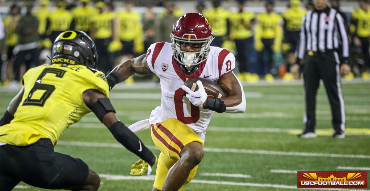 First time photographing #USC RB MarShawn Lloyd, who was selected No. 88 overall in the 2024 NFL Draft (2019). Best shot from Lloyd's lone season in cardinal and gold (at Notre Dame) Most recent photo of new Green Bay Packers running back (at Oregon).