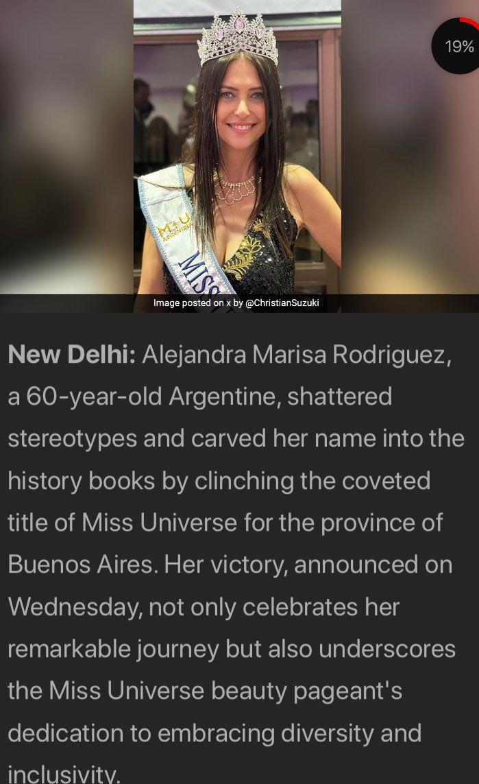 #missworld ⁦@MissWorldLtd⁩ 2024! Cool to see a woman getting this title and not a girl! #progress