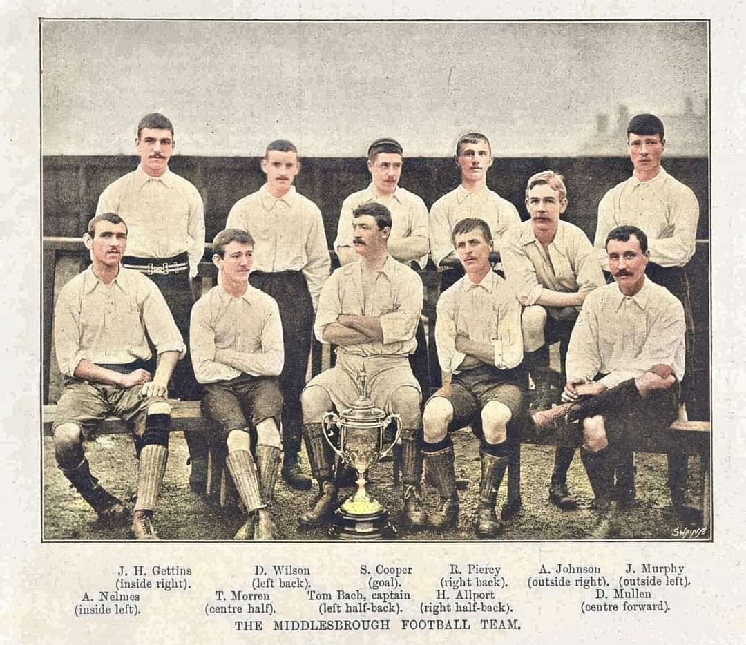 Boro Memories' #OnThisDay 1895: Today marks the anniversary of Middlesbrough FC's 2-1 FA Amateur Cup win over Old Carthusians at Headingley. Share your @Boro Memories at heritageunlocked.com/boromemories
