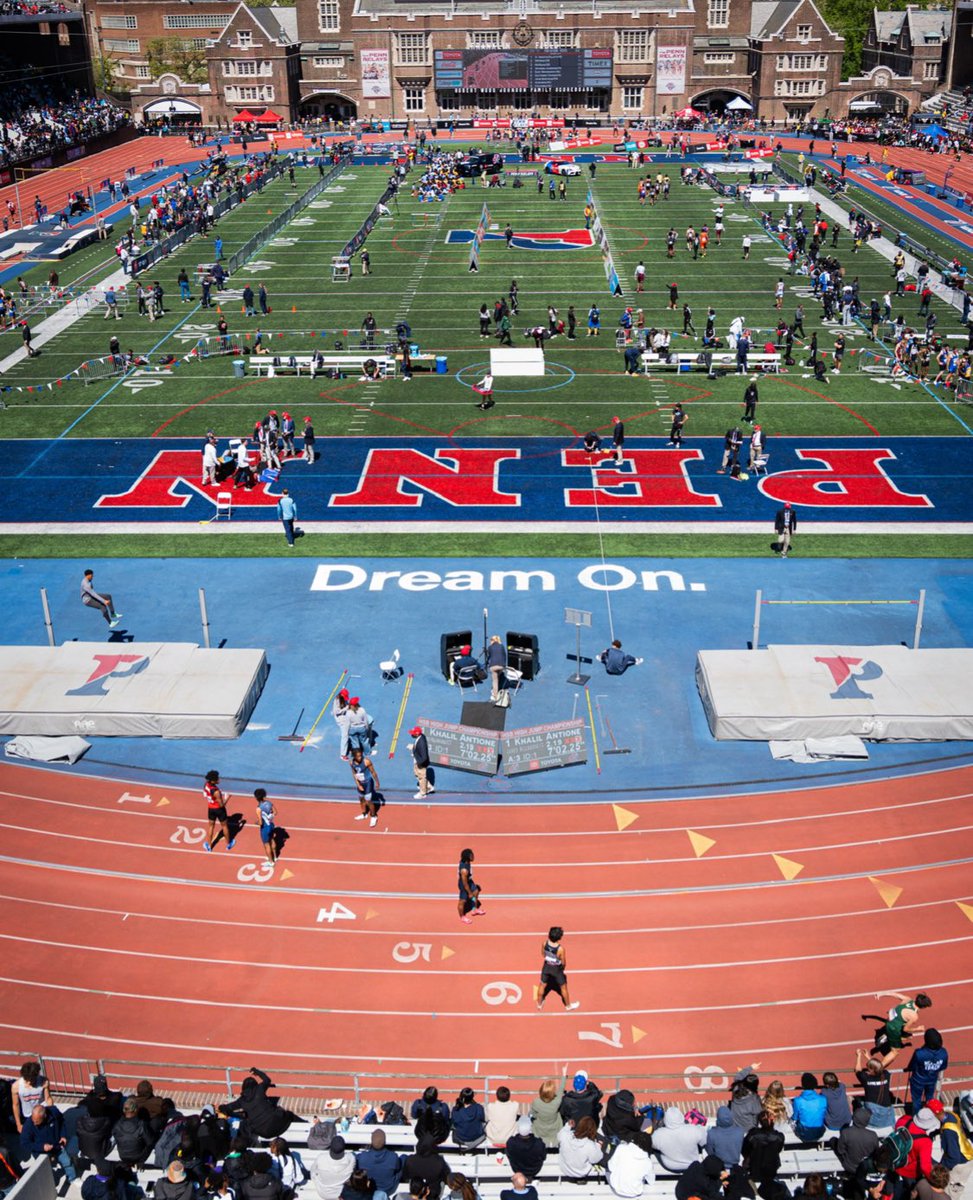 We wonder what Day 3 has in store… 🤔 #FightOnPenn 🔴🔵 @pennrelays