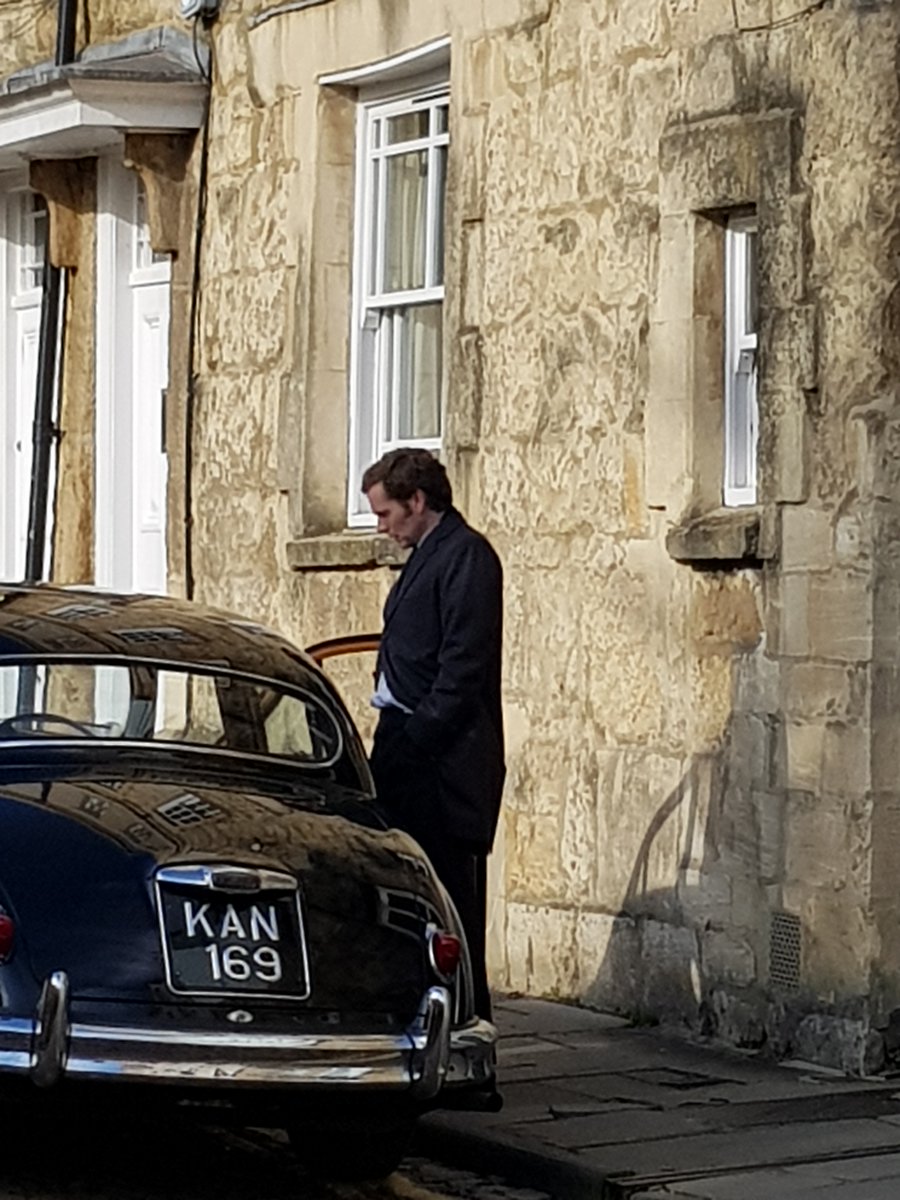 Filming for the 7th season of Endeavour in October 2019 in Oxford. #Endeavour #ShaunEvans #Oxford