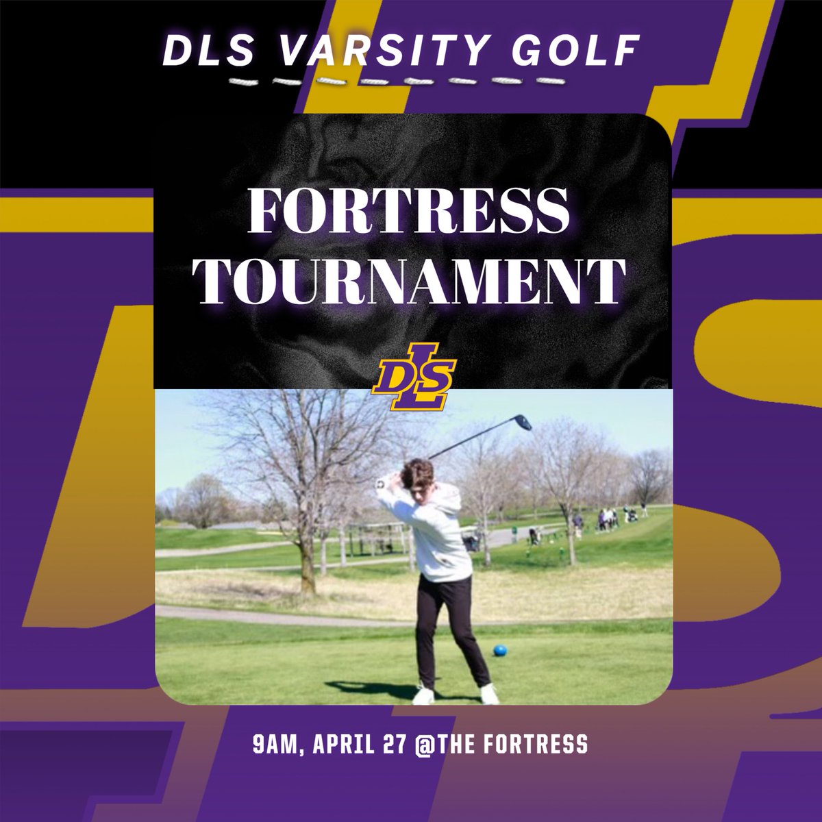 DLS Varsity Golf heads to the Fortress Golf Club for the Fortress Tournament at 9AM, today, April 27. Let’s go, Pilots! #PilotPride @DLSPilotsGolf