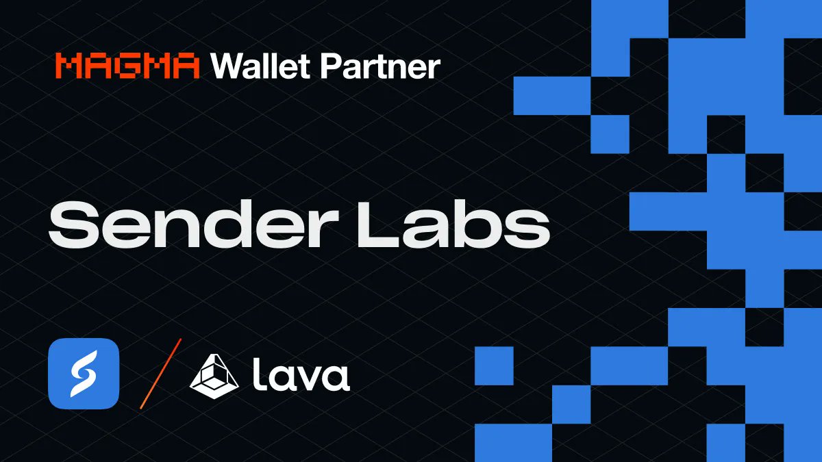 Hoping for rewarding outcomes @SenderLabs 

We’re thrilled to announce a new partnership between Sender Wallet and Lava Network, with a shared vision to offer easy and unified access to web3.