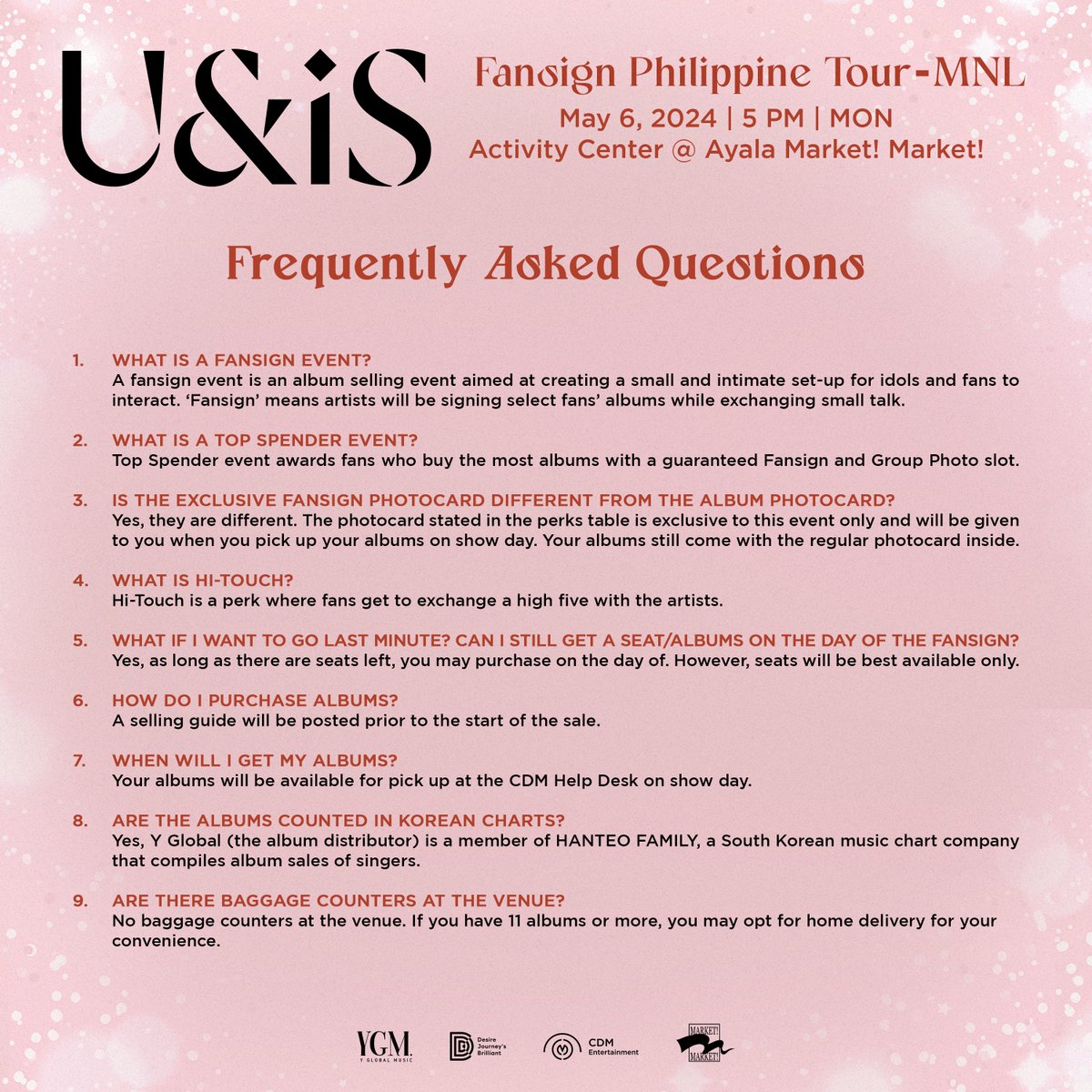 More guidelines here 👇 

 #UNISinMANILA_Day2 
#UNIS_Philippine_Tour