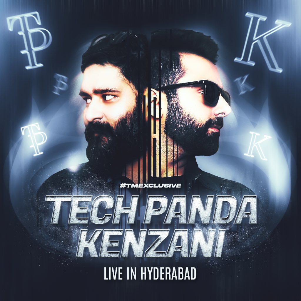 Who needs superheroes when you have #TechPanda & #Kenzani? Tonight, they'll be saving Hyderabad from boredom! Be there to witness it all! #tmtm #tmexclusive #tmtalentmanagement #techpandaxkenzani #saturdaynight #partymode #explore