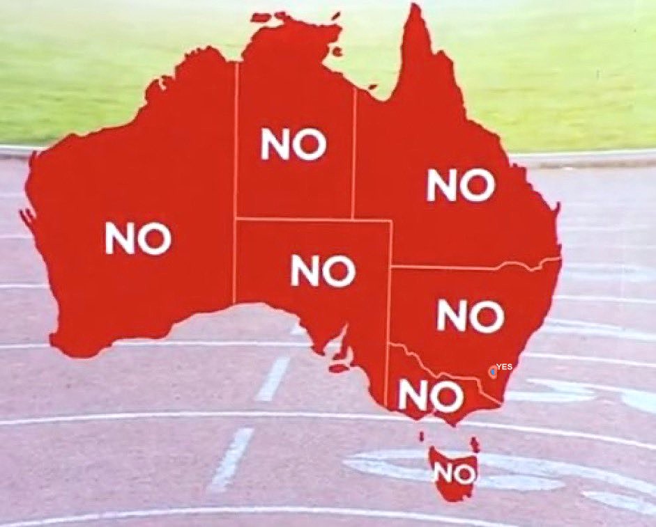 This is ridiculous . 62% of #Australians voted NO to the #VoiceReferendum . The states have NO 'mandate from the people' for #TreatyRights , anything but .