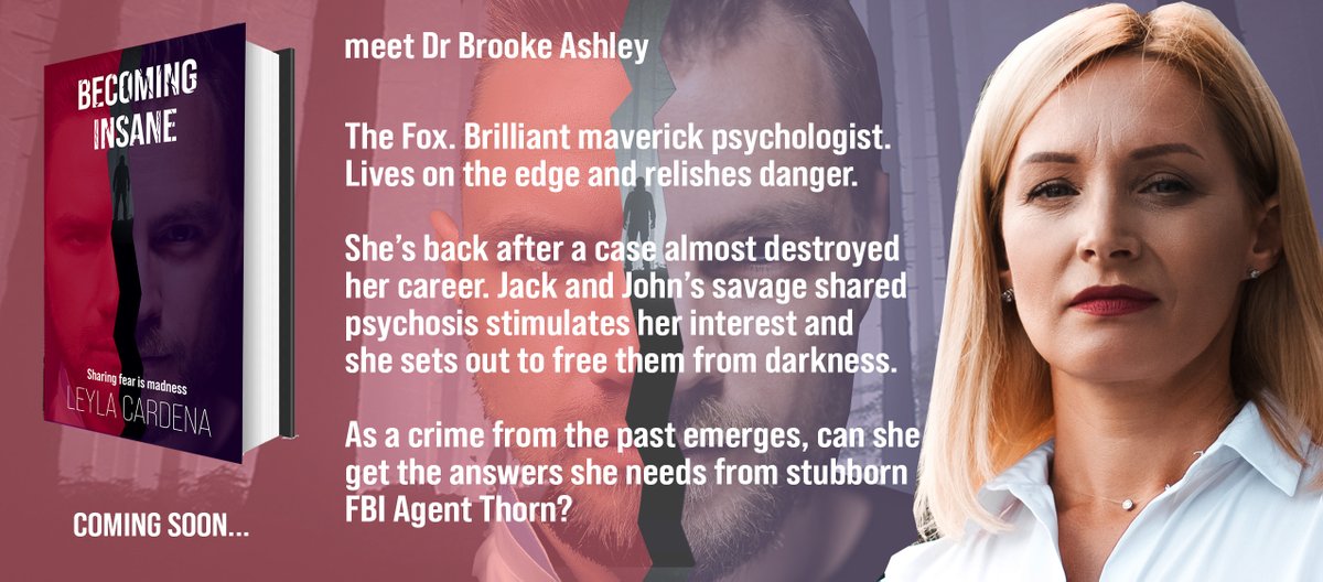 FREE ON KU! By going to amazon.es/dp/B0BHKWLWMG/… you will meet Dr Brooke Ashley, a brilliant psychiatrist that will do anything to help her patients. Even if it means looking like a threat to others... #PsychologicalThriller #thrillerbooks #horrorbooks #bookrecs #booktwt #horror