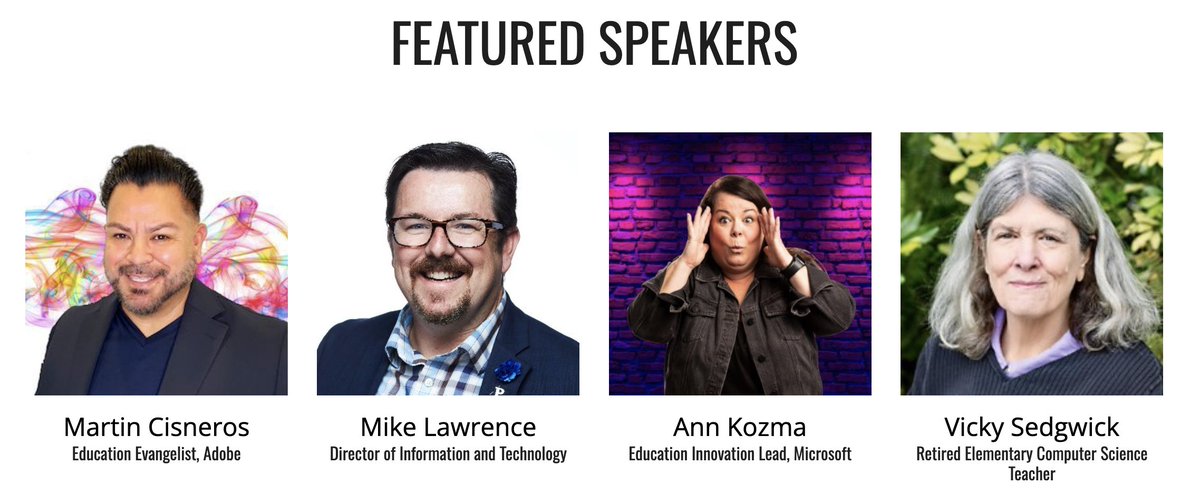 Who's ready for Palooza #MayThe4thBeWithYou? Have you seen all the amazing sessions happening next Saturday? How about our Featured Speakers?! Check out who'll be there! @annkozma723 @VisionsByVicky @techmaverick @TheTechProfe sites.google.com/cuela.org/cuel…