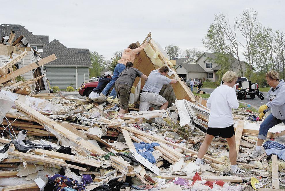 Neighbors help neighbors. #Nebraska knows what to do. May God guide the hearts of all of us to do what is needed in our communities after this devastation. Zero fatalities so far…. That is a miracle after looking at all the videos on social media. #Thankfulforlife