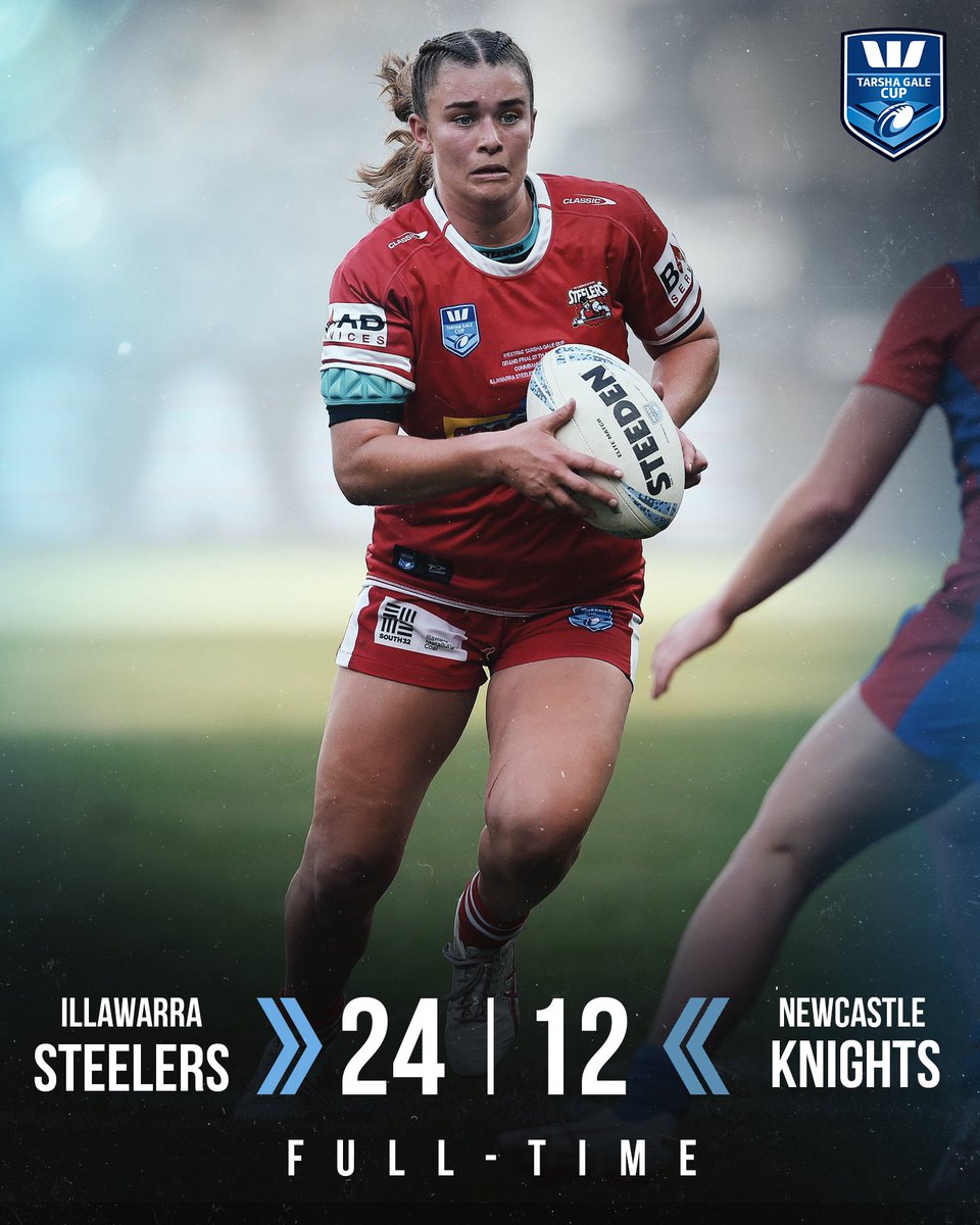 The Steelers are your 2024 Westpac Tarsha Gale Cup Premiers 🤩

#NSWRLGF #TarshaGaleCup