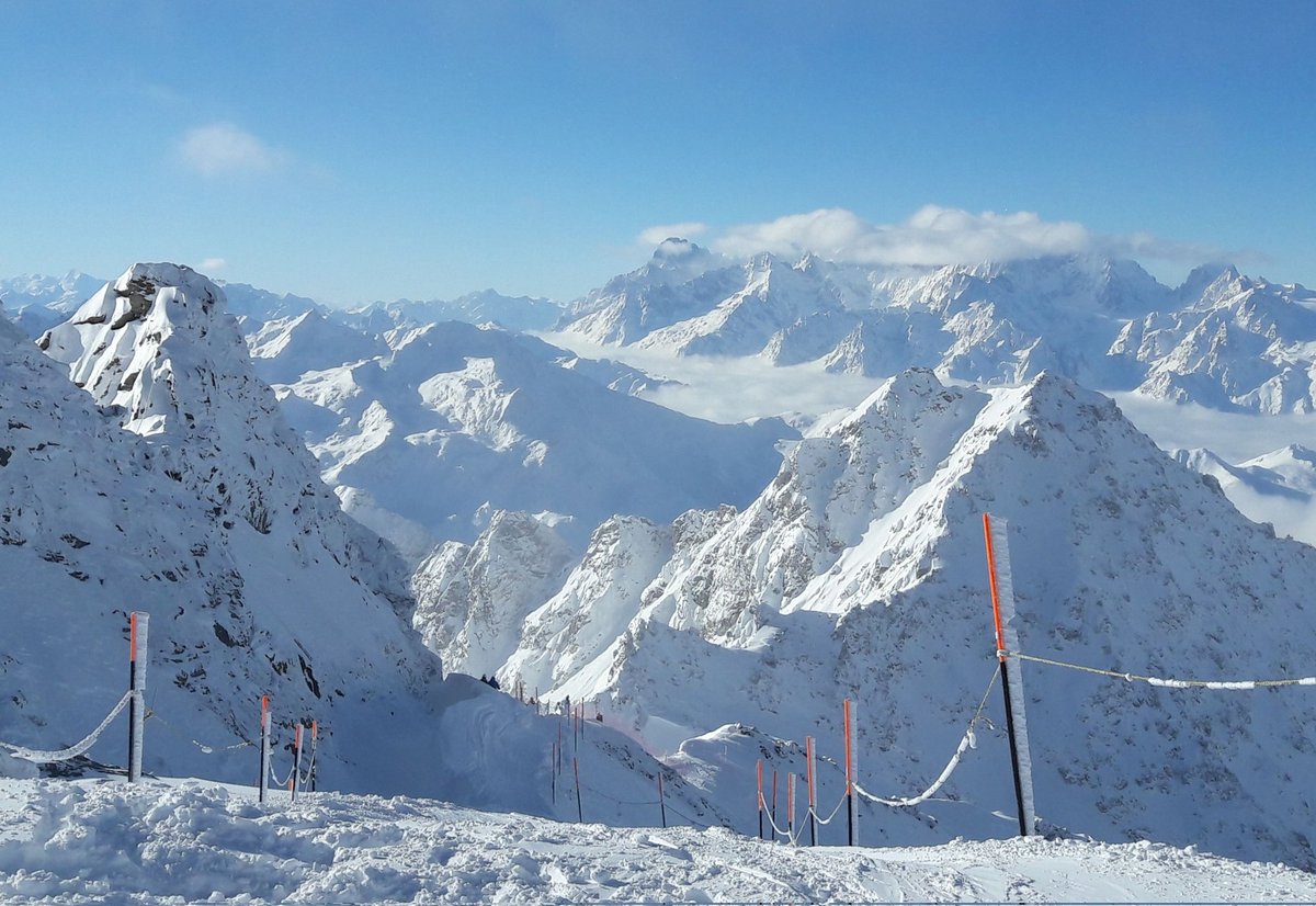 Top of Mont Fort, Verbier, Switzerland