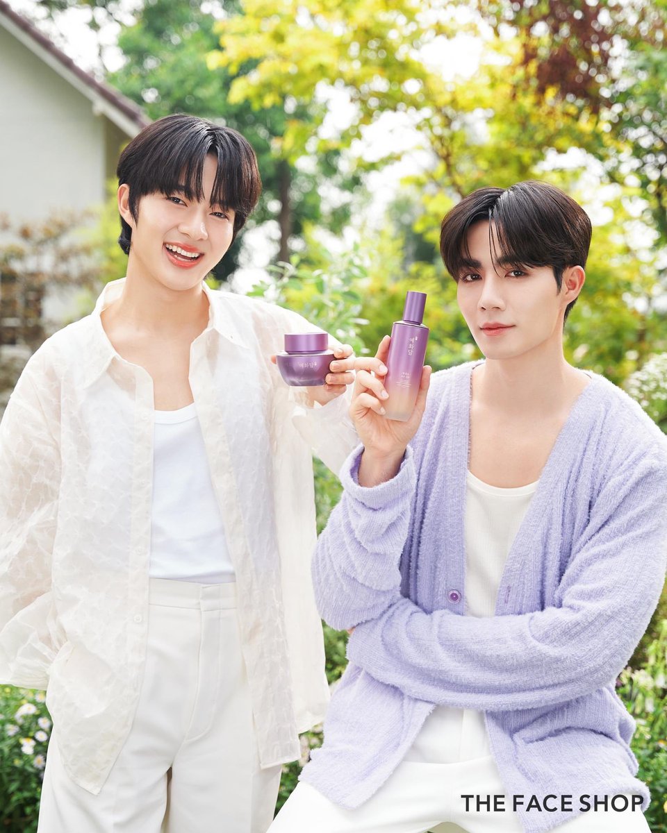 【☁️📷】
 ©️ ig : thefaceshopthailand
🗓 : 27.04.2024

YEHWADAM HWANSAENGGO ULTIMATE REJUVENATING CREAM 💜✨

#TFSYEHWADAMxZeeNuNew 
#THEFACESHOPxZeeNuNew

— @CwrNew ♡
#NuNew #NanaNu