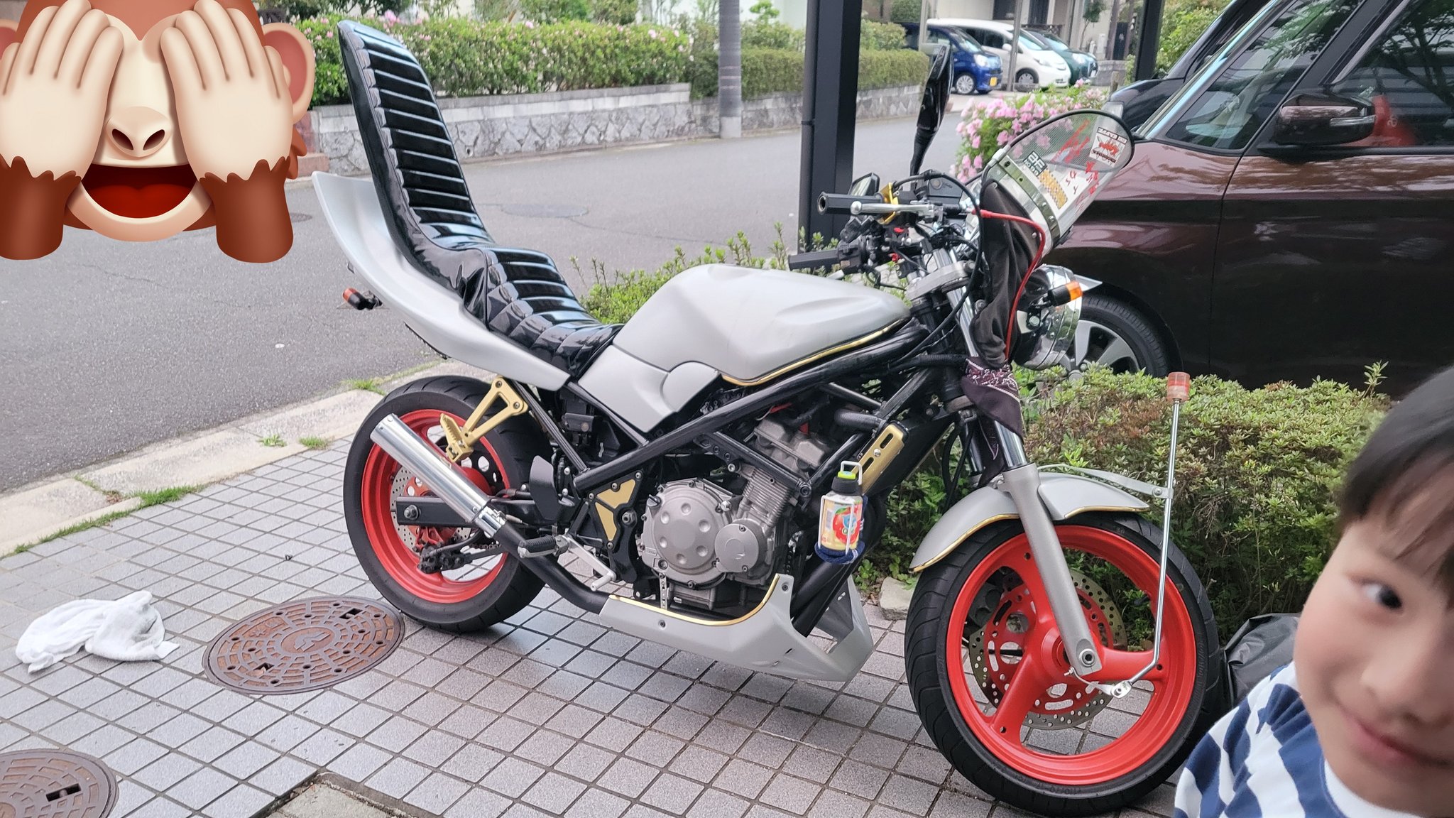 スズキ　バンディット三段シート スズキバンディット三段シート