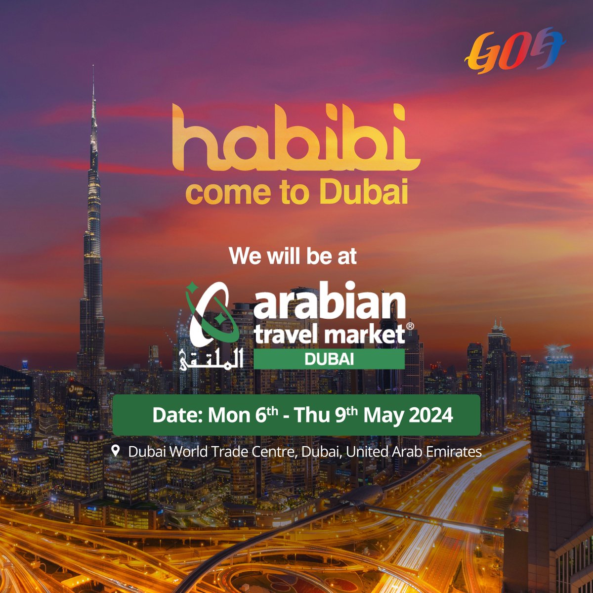 Join us at ATM Dubai 2024 from May 6th to 9th! Explore Goa's vibrant tourism offerings and sustainable initiatives at Stand No: AS7259 in Dubai World Trade Centre. Let's connect and create unforgettable travel experiences together! #GoaTourism #ATMDubai #ATMDubai2024 #Goa