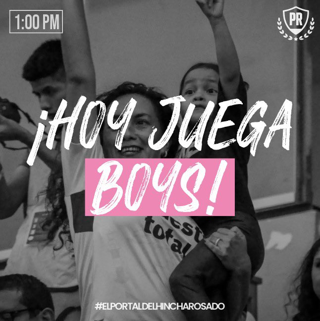 🗣HOY JUEGA BOYS 💜🖤
🥁”Hoy hay que ganar Misilera ….
“Hoy hay que ganar”… 🎺

🖥  @GraceSilvaMalik 
#ElPortalDelHinchaRosado #VamosBoys #sportboys #Callao #LIGA1  #LigaMax