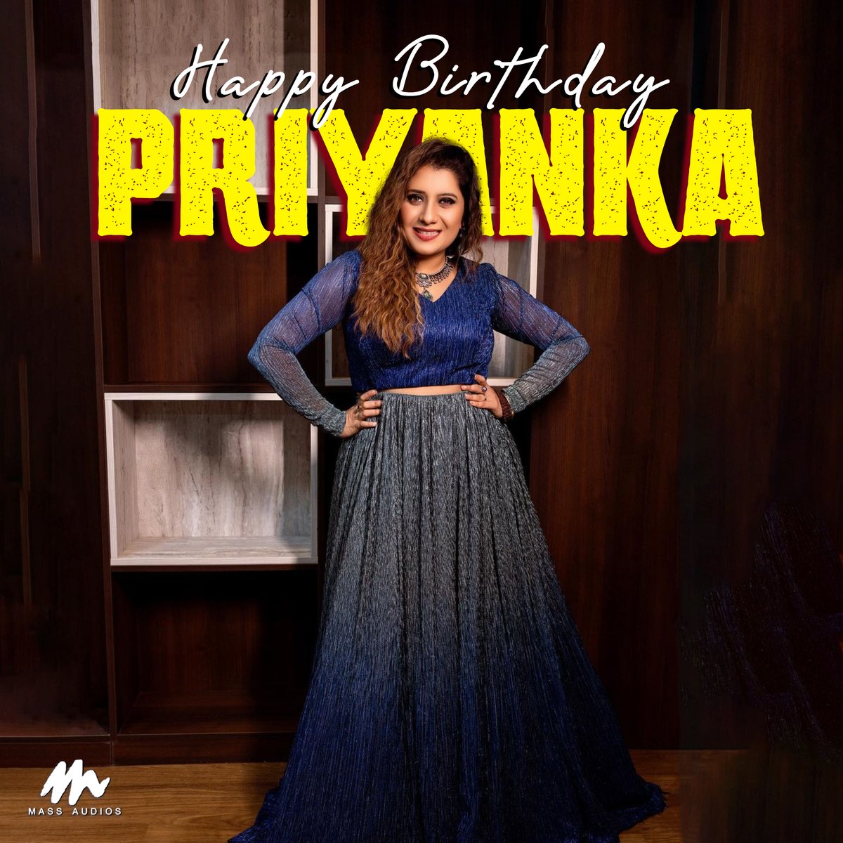 Wishing #PriyankaDeshpande A Very Happy Birthday #happybirthdayPriyankaDeshpande #hbdPriyankaDeshpande #massaudios