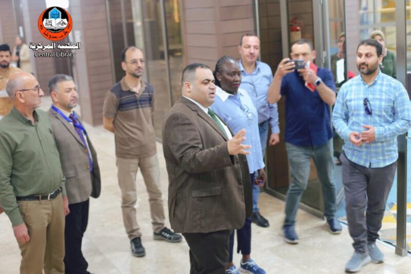 Receiving UNDP Team uomosul.edu.iq/en/libcentral/… @UniversityofMos @cl_uom @4sayf @undpiniraq @UNDP @UNDPArabic #library #libraries #mosul #Iraq #Awareness #KNOWLEDGE #Humanity #services