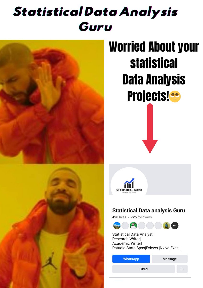 Feel free to contact for statistical data analysis services & Zoom lectures📊📊📊

#Rstudio #stata #eviews #spss #Excel #minitab #jamovi #nvivo #Tableau