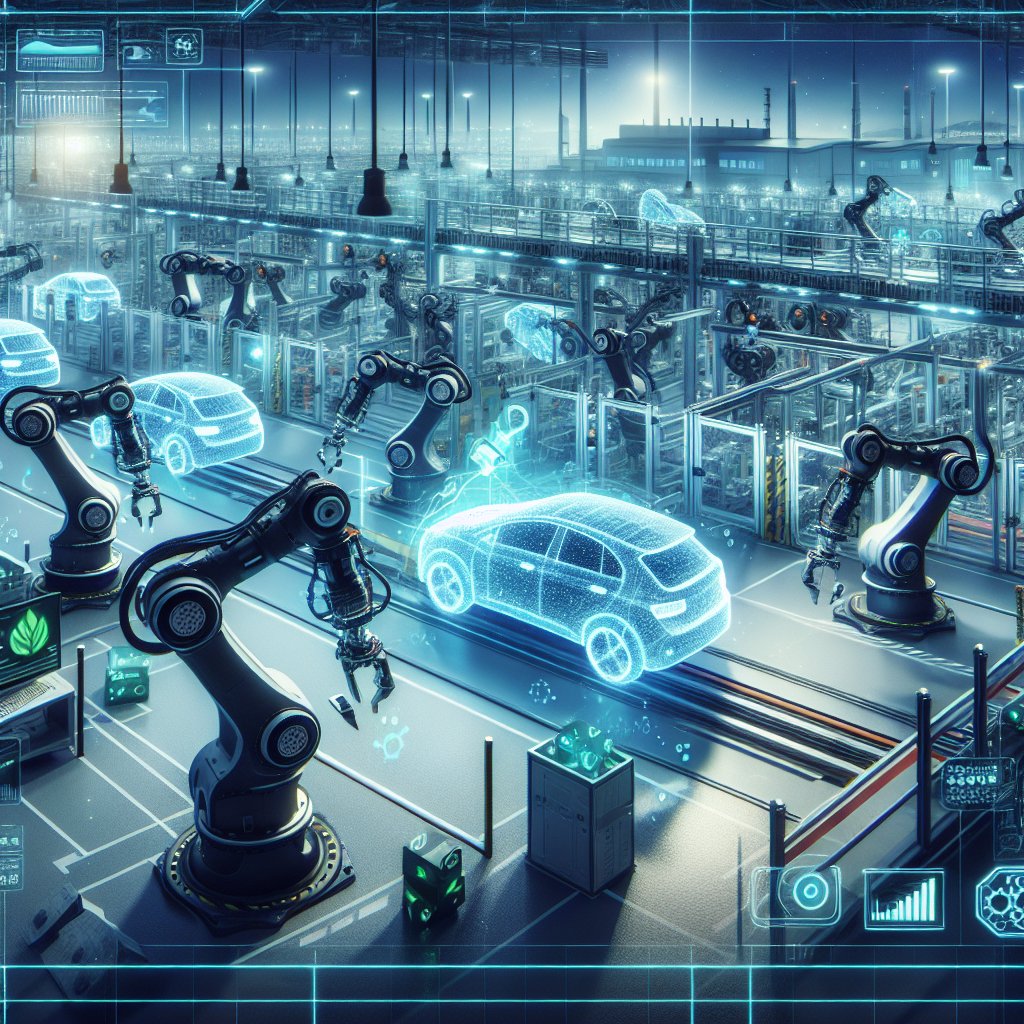 Tesla's RPA streamlines electric car production, highlighting engineering innovations: #Automation #Robotics #ElectricVehicle #SustainableTechnology #GreenEnergy #Manufacturing #Innovation #EngineeringBreakthrough #ComputerScience #Industry4_0