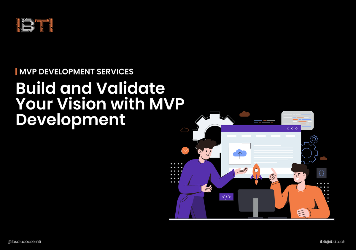 Our MVP Development services are designed to help you bring your product idea to life efficiently and effectively. 

We understand the importance of launching your product quickly while minimizing risks and optimizing resources.

#softwaredeveloper #softwaredevelopmentcompany