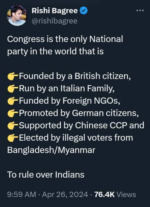 That’s truly a Global National Congress party 🥳 

#GenderWarElection
