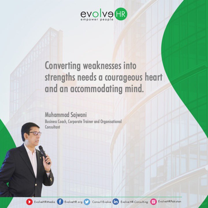 Strength didn't exist unless the weakness revealed itself. 

#strength #weakness #opportunity #job #interview #question #answer #life #fatigue #pain #weak #health #happiness #success #bigpicture #joboffer #awareness 
 
#EvolveHR
#EmpowerPeople
#hrconsultants