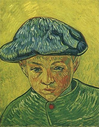 Vincent van Gogh, 'Ritratto di Camille Roulin'.