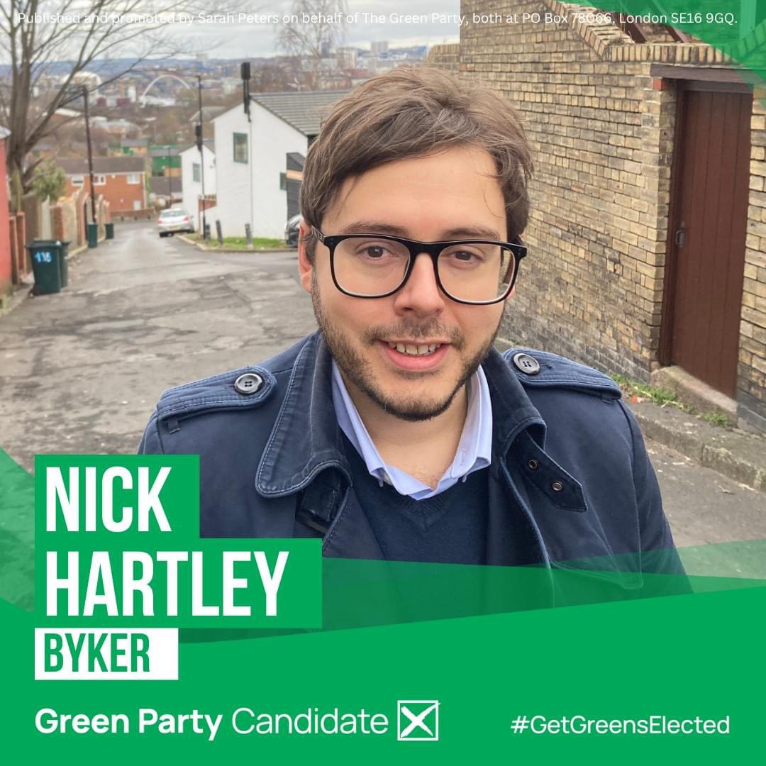 Final weekend of speaking to Byker residents ahead of Thursday’s election. The in-tray piles up: damp & mould, litter, loneliness, antisocial behaviour, unfair differences in energy bills. I’m ready to work with the council for the positive change we need! #GetGreensElected