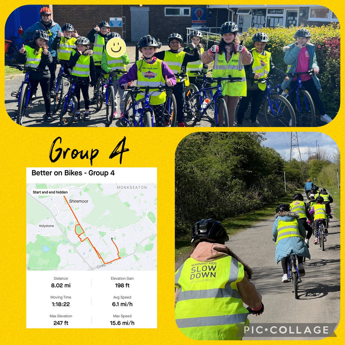 @NYPSYr5Meerkats @NypsYr5bPumas Warming up for Group 4 in the afternoon as we headed through the Cobalt up to Shiremoor. It’s lovely getting our cycle legs back with #BetterOnBikes. @Newyorkprimary