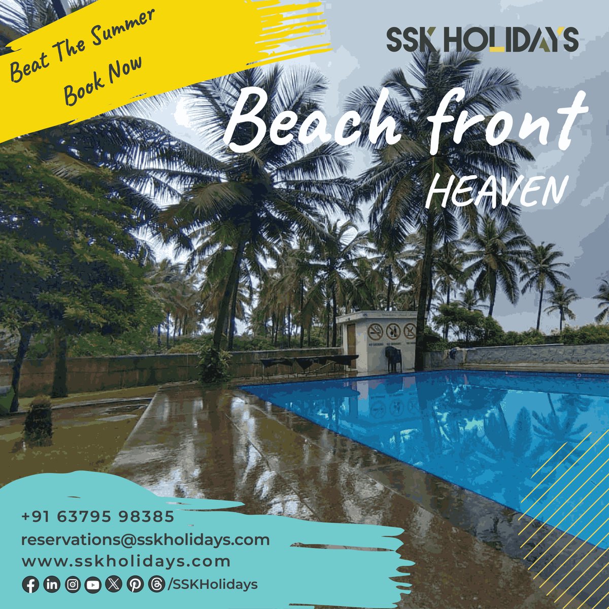 🌊 Welcome to Beach Front Heaven Resort! 🌴Indulge in the ultimate seaside escape at Beach Front Heaven Resort, where every moment is a blissful retreat! 🏖️(sskholidays.com)
#BeachFrontHeaven #SeasideEscape #LuxuryRetreat #TropicalGetaway #OceanViews #VacationGoals