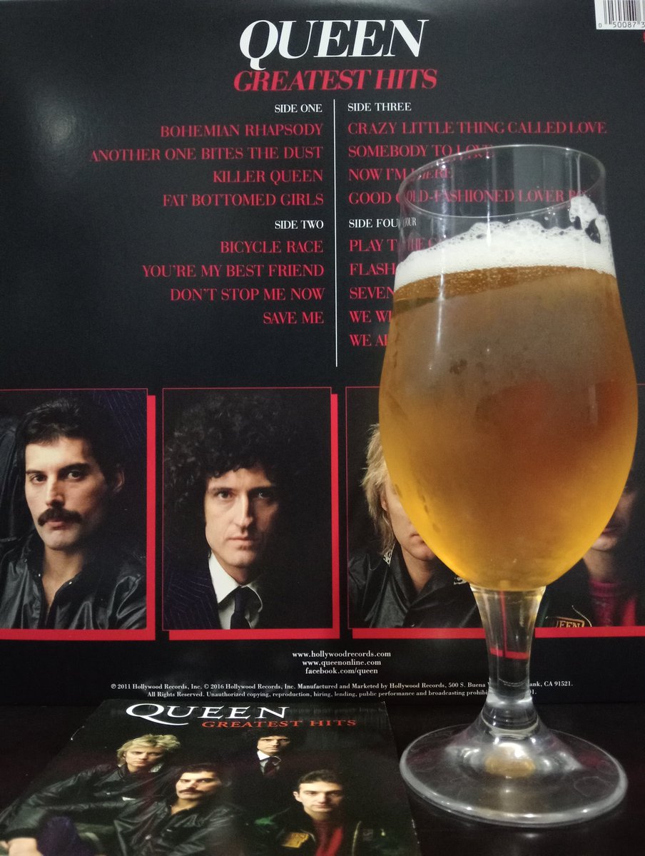 Termina el #CebadaYVinyl con la Citraholic de @BeachwoodBeer IPA fuerte y amarga con 7.1%

Greatest Hits de @QueenWillRock 1981

#Frigus #beer #cerveza #CraftBeer #beerme #BrothelHB #vinylrecords #vinylcollection #beerlover #beertime #drinkbeer #viernes #birra #TGIF #artesanal