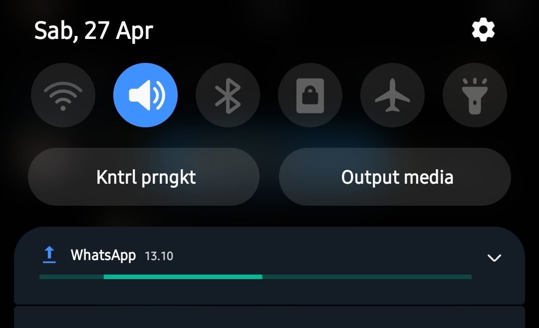 Whatsapp down kah? Udh 3x ulangin kirim video gk bisa