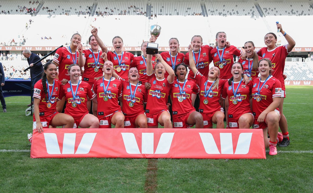 UNDEFEATED CHAMPS 🏆

The Illawarra Steelers are your 2024 Westpac Tarsha Gale Cup Premiers 🙌🏻

#NSWRLGF #TarshaGaleCup