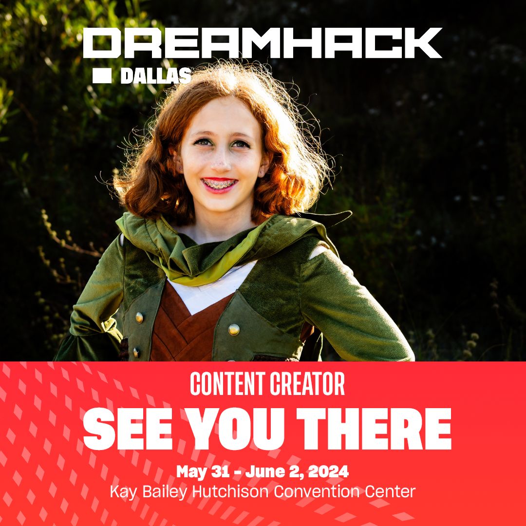 I can't wait to be attending @DreamHack @DreamHackNA #DHDallas in 5 weeks! I will be competing in the @DreamHackMagic RC I qualified for and doing lots of other events. Come say hi and if you need tickets, you can use my code DANAFISCHERMTG to save 15% at dreamhack.com/dallas/