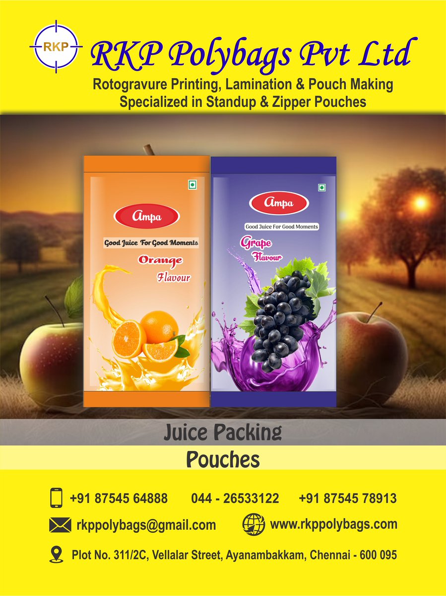 Find your pouching needs from #rkppoybags #polybags #laminatedpouches #designs #designcreation #pouches #rkp #rkppolybags #rkpolybags #chennai #printing #Dishwasherpouch #spicespouches #zipperpouch #dhandlepouches #supermarketpouches #grocerypouches #grocerystore #candywrapers