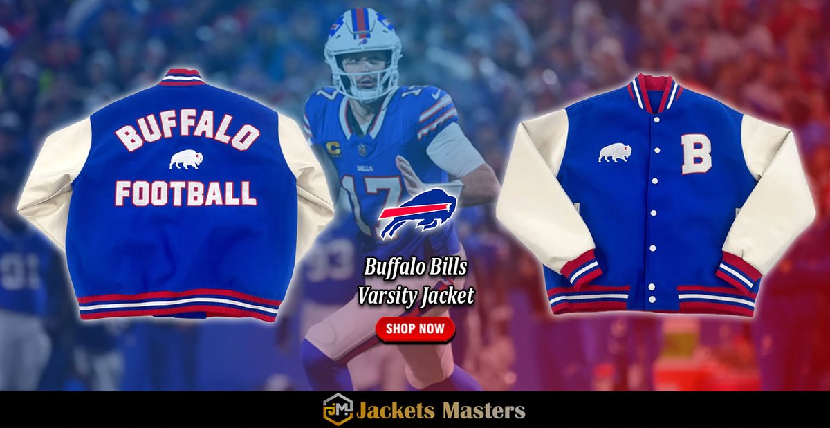 #BillsBuffalo #Football Royal Full-Snap Wool/Leather Jacket. Shop From jacketsmasters.com jacketsmasters.com/product/buffal… #gift #sale #ootd #style #cosplay #costume #fashion #Jacket #buffalobillsfan #buffalobillsmafia #buffalobillsfootball #Buffalo #Bills #BillsMafia #billsfootball