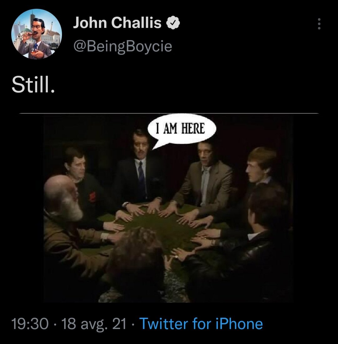 An old post from 2021, from the legend John Challis aka Boycie...we miss you🫶 You are here! #onlyfoolsandhorses #ofah #comedy